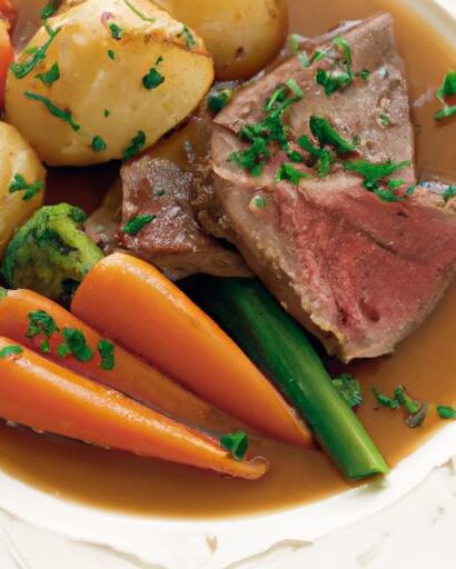 Hearty Beef Pot-au-Feu: A Rustic Journey with Root Veggies