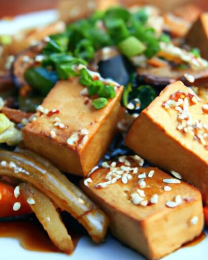 Savor the Flavor: Tofu & Veggie Stir-Fry with Sesame Oil