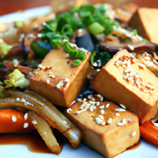 Savor the Flavor: Tofu & Veggie Stir-Fry with Sesame Oil