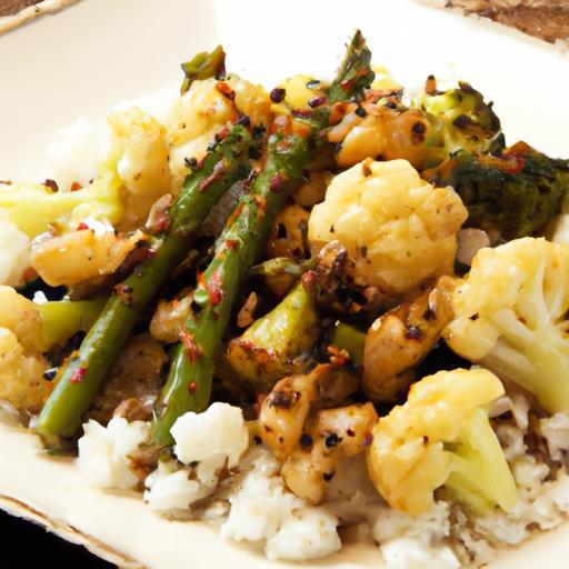 Wholesome Cauliflower Rice Stir-Fry: A Soy Sauce Delight