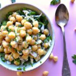 Zesty Chickpea Salad with Creamy Lemon Tahini Dressing