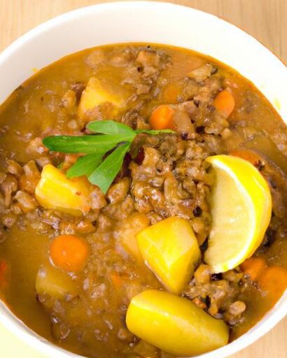 Hearty Lentil and Potato Soup: Comfort in Every Spoonful