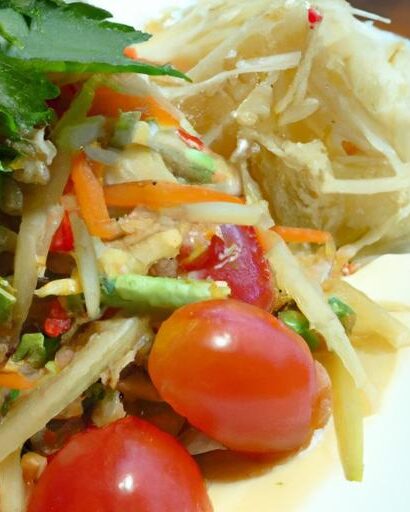 Crisp & Zesty: The Vibrant Flavors of Vietnamese Papaya Salad