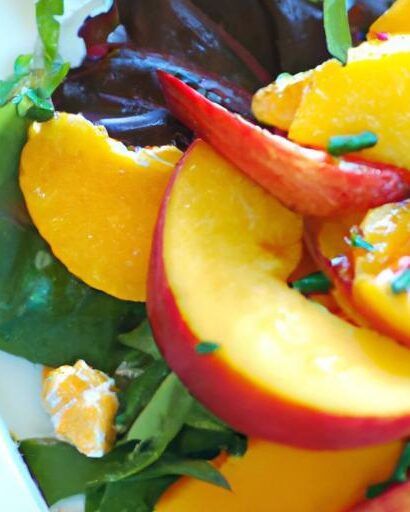 Refreshing Peach Caprese Salad: A Summer Twist on Classic