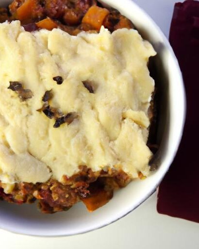 Hearty Vegan Sweet Potato Shepherd’s Pie: Comfort Reimagined