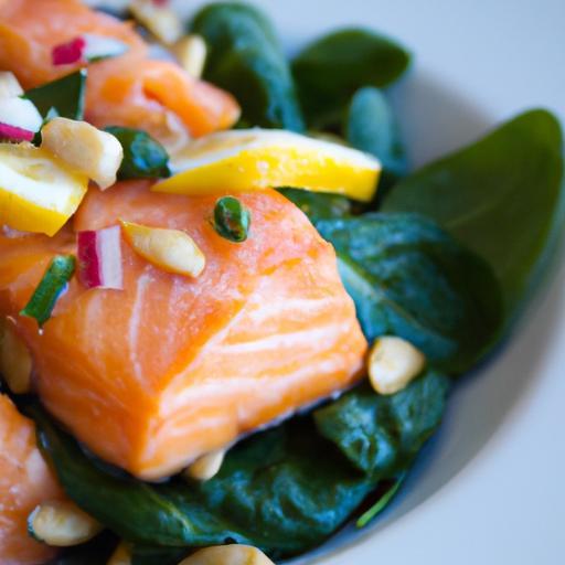 Bright Bites: Nourishing Salmon Spinach Salad Recipes