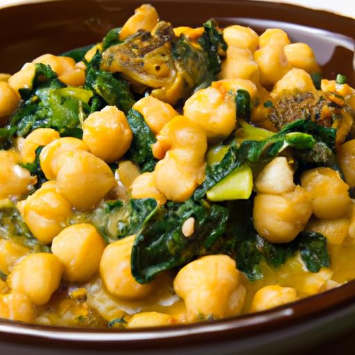 Hearty Cauliflower Chickpea Spinach Stew: A Nutritious Delight