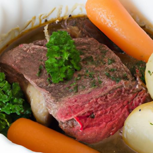 Hearty Beef Pot-au-Feu: A ⁣Rustic ⁣Journey with Root Veggies