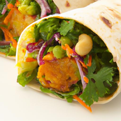 Brighten Lunch with a Zesty lime Chickpea Cauliflower Wrap