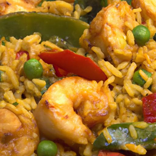 Savor the Flavor: Chicken & Veggie Spanish Paella Unveiled