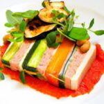 Colorful Vegetable Terrine: A Vibrant Garden on a Plate