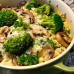 Creamy Broccoli Rice Casserole with Mushroom Magic