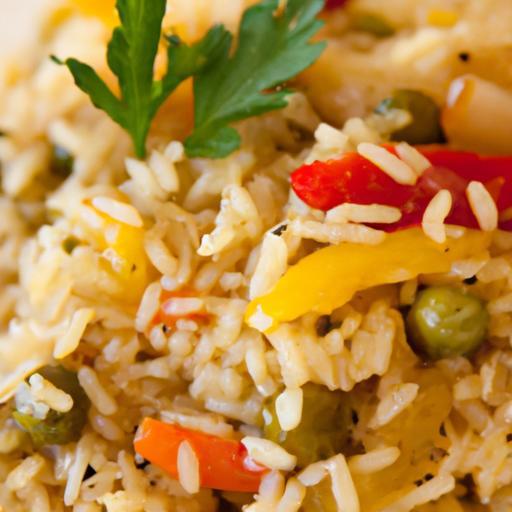 Sun-Kissed Mediterranean Rice Pilaf: A Flavorful Journey