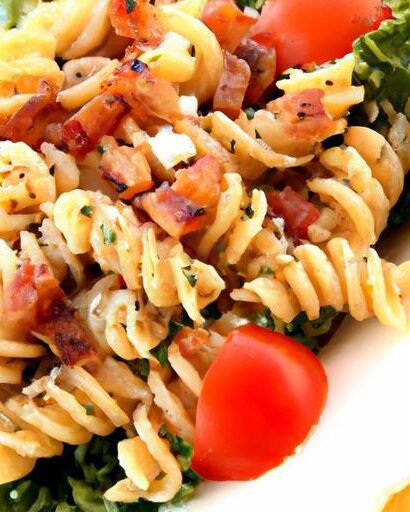 Crunchy BLT Pasta Salad: A Classic Twist on Fresh Flavors
