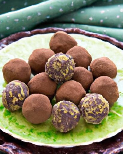 Decadent Chocolate Avocado Energy Truffles: A Healthy Boost
