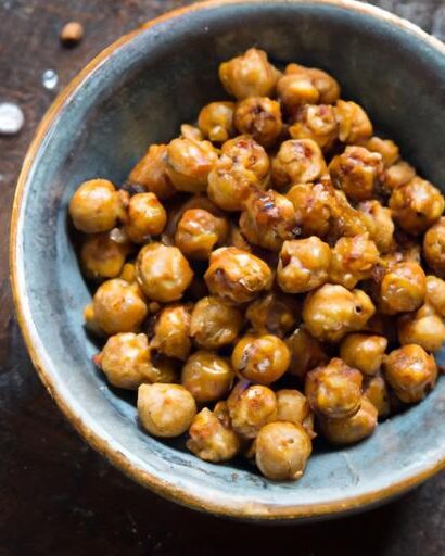 Crunchy Cinnamon Sugar Roasted Chickpeas: Sweet & Spiced Delight