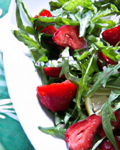 Fresh & Flavorful: The Ultimate Strawberry Arugula Salad Guide