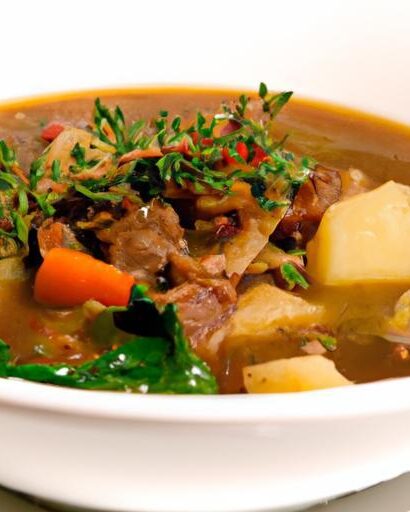 Warm Up with a Hearty Vegetable Beef Soup Recipe