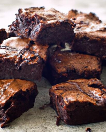 Decadent Date Fudge Brownies with Chocolate & Coconut Oil