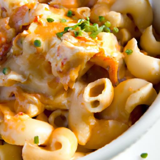 Rich & Creamy Buffalo Chicken⁣ Mac: Crock-Pot Comfort Delight