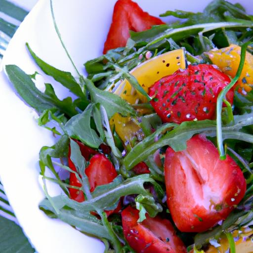Fresh ⁢& Flavorful:⁤ The Ultimate​ Strawberry Arugula salad Guide