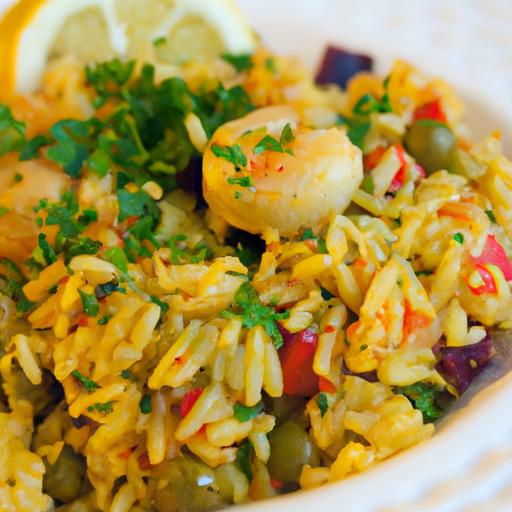Sun-Kissed Mediterranean Rice Pilaf: A Flavorful Journey