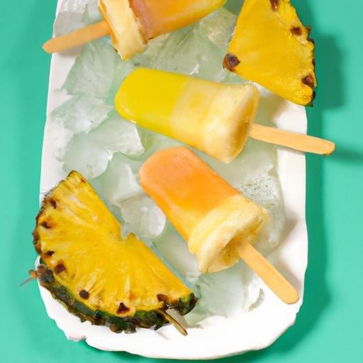 Tropical delight: ​How to Make Refreshing Pineapple Popsicles