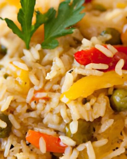Sun-Kissed Mediterranean Rice Pilaf: A Flavorful Journey