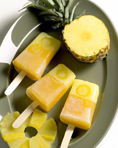 Tropical Delight: How to Make Refreshing Pineapple Popsicles