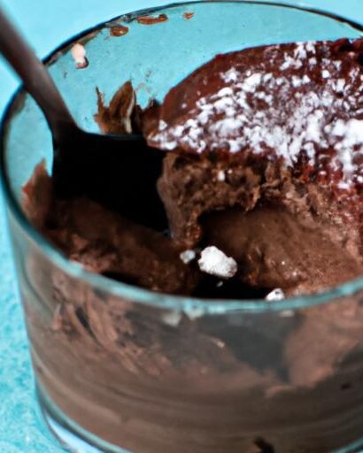Decadent Vegan Chocolate Mousse Made with Coconut Cream