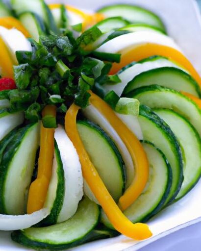 Crisp & Refreshing: The Ultimate Green Pepper Cucumber Salad