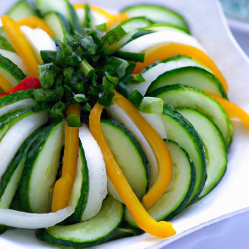 Crisp & Refreshing: The Ultimate Green Pepper Cucumber Salad