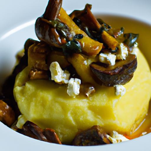 Savor Vegan Polenta with Earthy Mushroom Ragout Delight