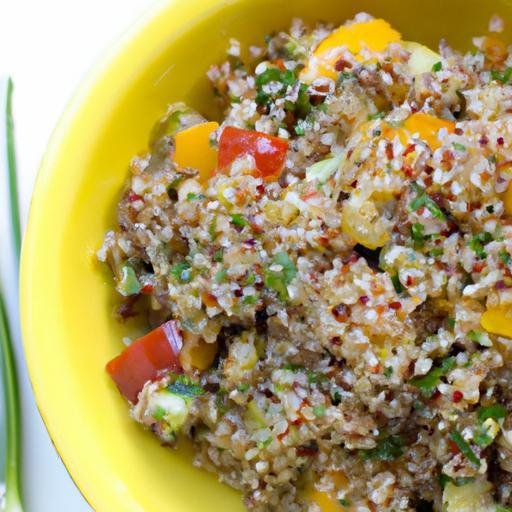 Boost Your Health with Flavor: Quinoa Garbanzo Bean Salad