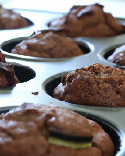 Deliciously Moist Zucchini Chocolate Chip Muffins Recipe
