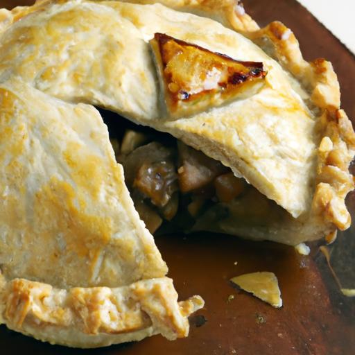 Hearty Steak & Mushroom Pie Topped with Golden Puff Pastry