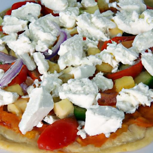 Mediterranean Magic: Greek Pita Pizzas with Feta & Olives