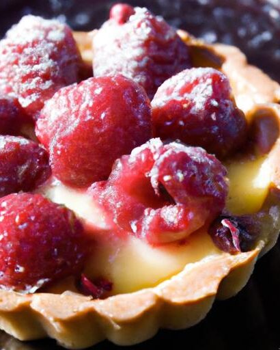 Raspberry Tart Magic: A Sweet Twist on Classic Dessert