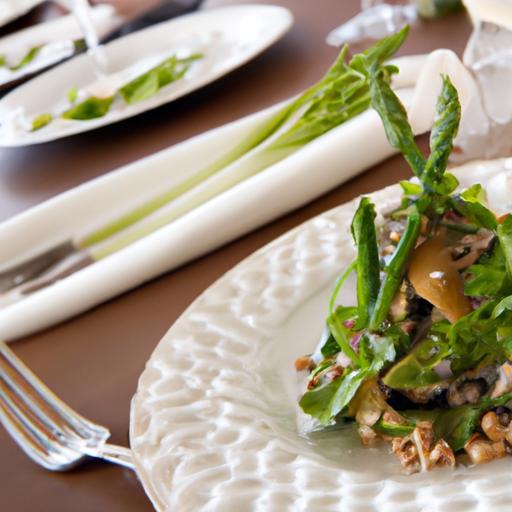 Fresh Flavors: Asparagus & Pea Salad with Mint Vinaigrette