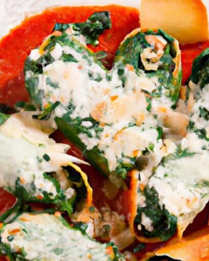 Creamy Spinach & Ricotta Stuffed Shells: A Comfort Classic