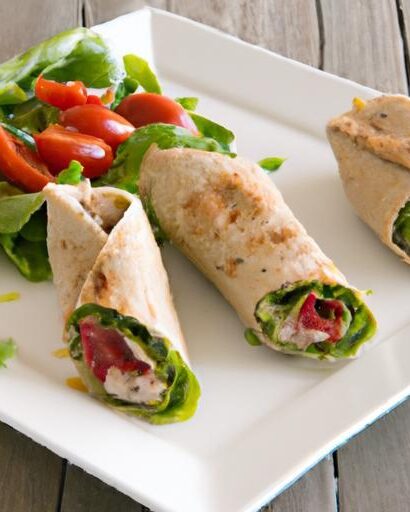 Crisp Chicken Caesar Pita Pockets: A Flavorful Twist