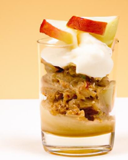 Layered Delight: How to Make Irresistible Apple Crumble Parfaits
