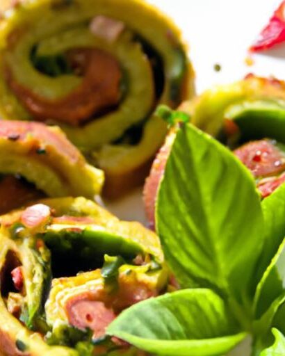 Savory Sun-Dried Tomato & Basil Pinwheels Recipe Delight