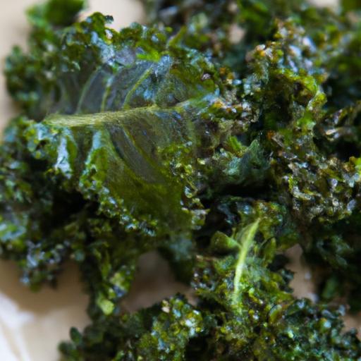 Crispy Baked Kale Chips with Nutritional Yeast Goodness