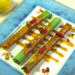 Tropical Twist: Sweet Mango & Spicy Ginger Fruit Roll-Ups
