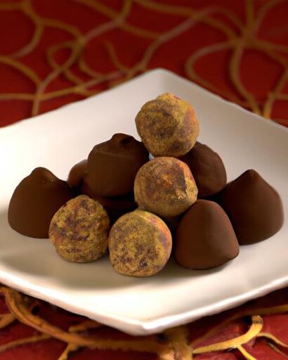 Decadent Chocolate Truffles with a Rich Hazelnut Core