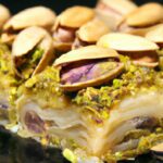 Golden Layers of Turkish Pistachio Baklava Unveiled