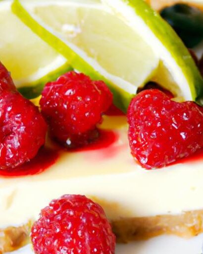 Zesty Lemon & Raspberry Cheesecake Bars: A Tangy Delight