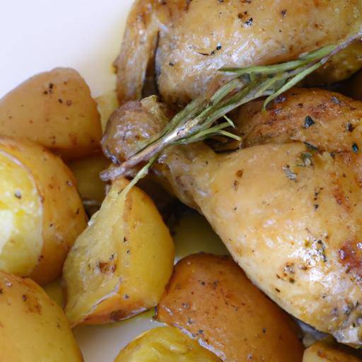Golden One-Pan Roasted Chicken & Potatoes Made Simple