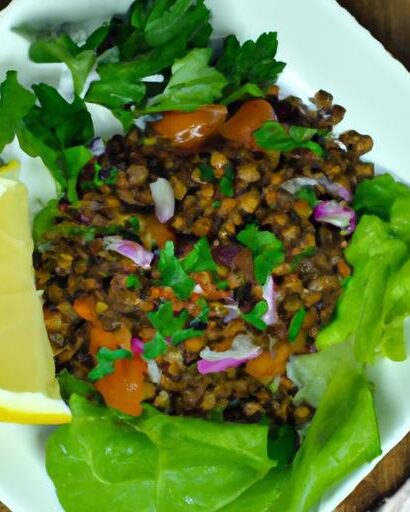 Curried Lentil Salad: A Flavorful Twist on Healthy Eating